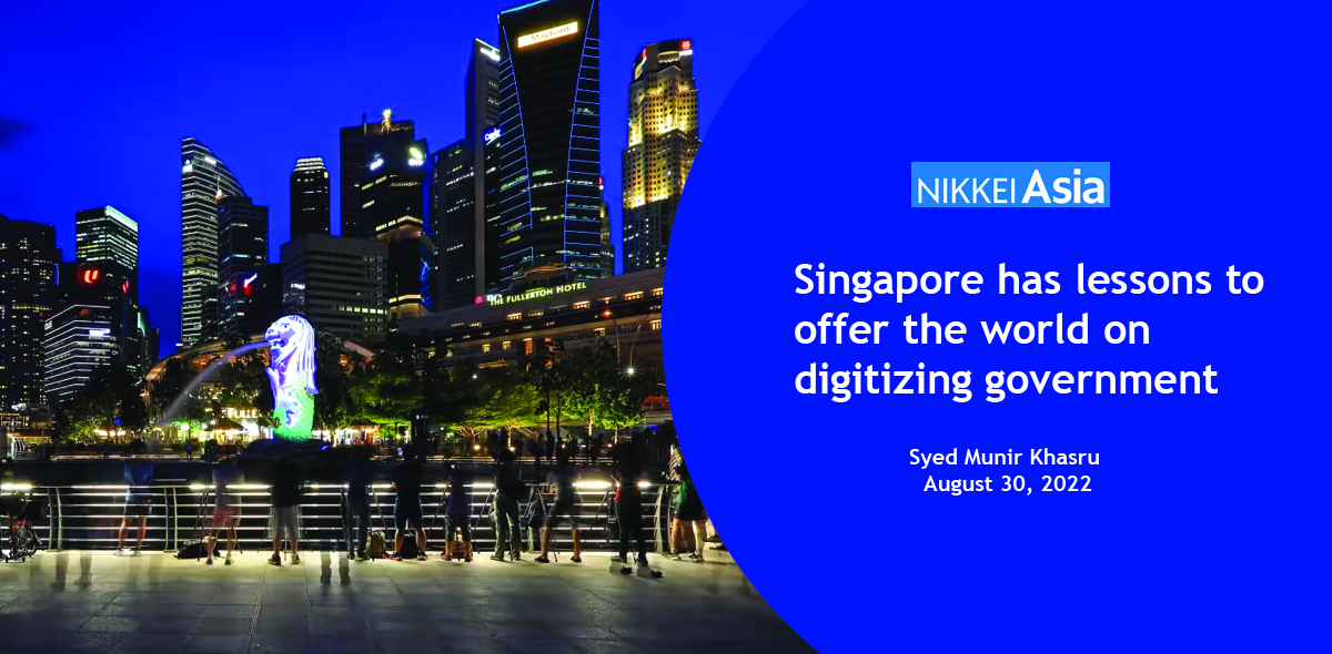 Singapore has lessons to offer the world on digitizing government