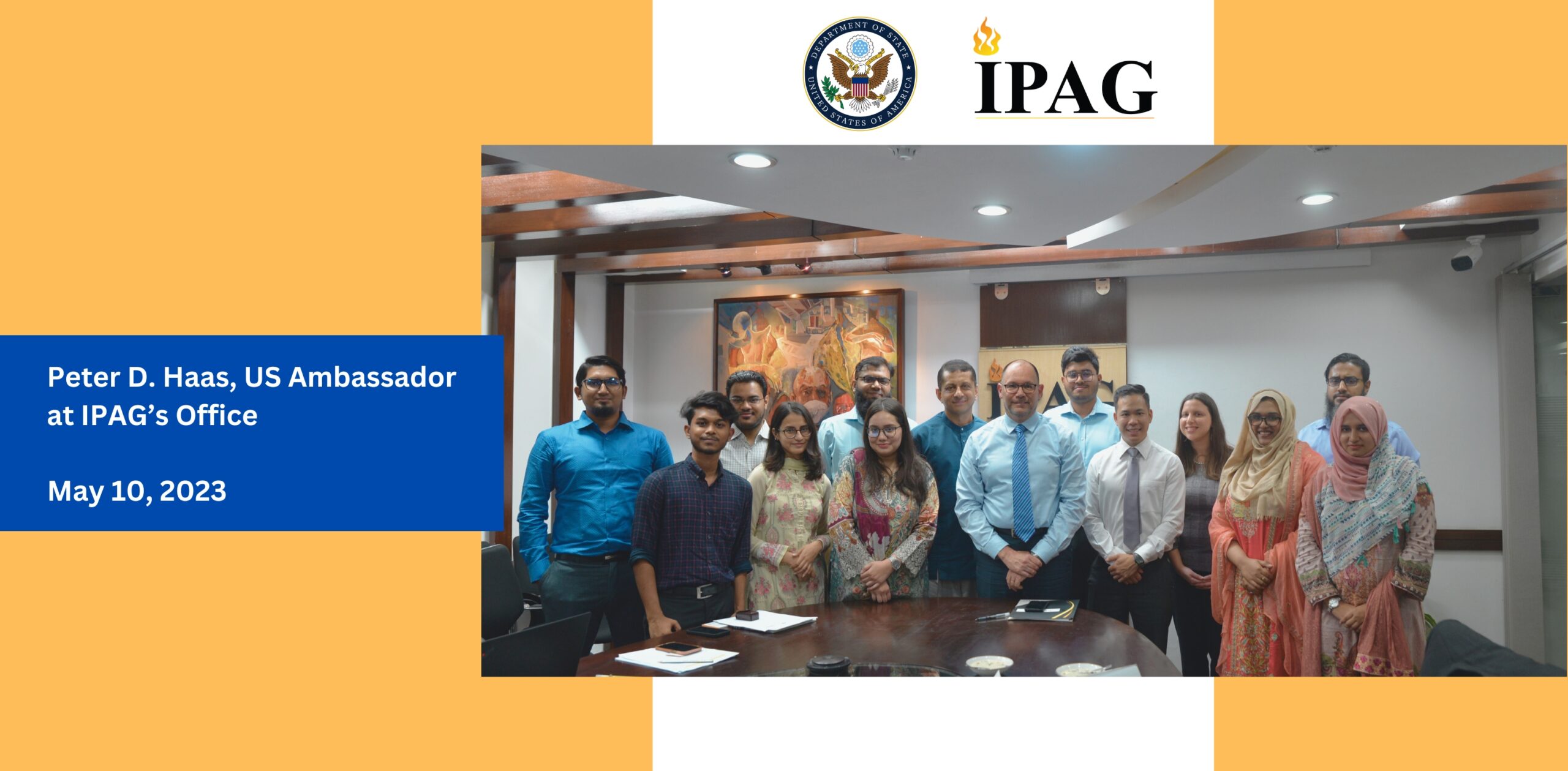 US Ambassador visits the IPAG office