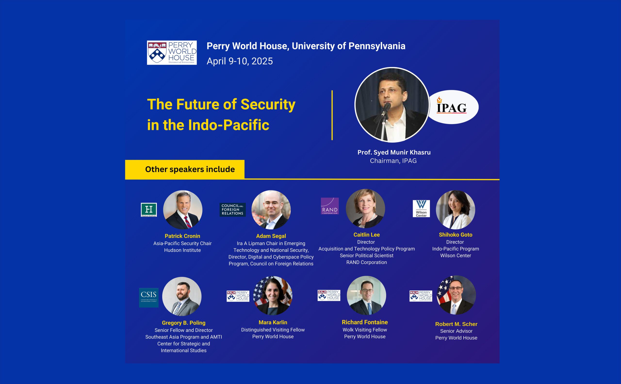 The Future of Security in the Indo-Pacific